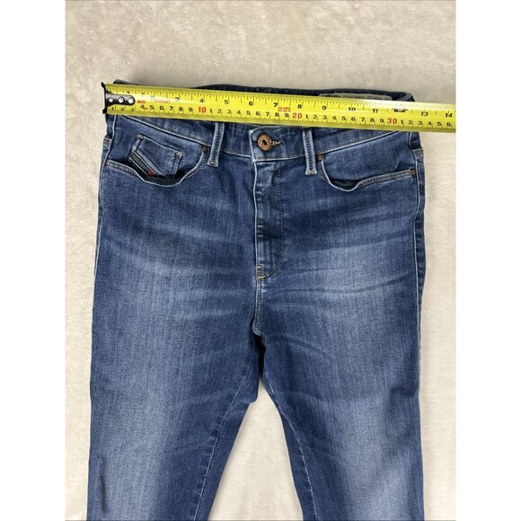 Diesel Jeans Skinzee High Women’s Size 28 X 32 Super Slim Skinny High Waist - Picture 6 of 10